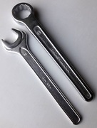 Klucz płaski 36+klucz oczk.41chrom-vanadium-2szt/1kpl.
