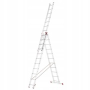 Drabina aluminiowa 3x11 wielofunkcyjna PRO 150kg