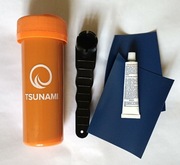 ZESTAW NAPRAWCZY DO DESKI SUP KLEJ ŁATY DO DESEK ŁATKA PONTONU BASENU ETUI