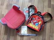 CHŁOPIEC PODSTAWKA KINDERKRAFT 15-36 kg  i PLECAK MAŁY WYCIECZKI