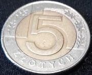 Polska 5 zł 1994 rok