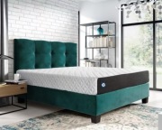 Łóżko tapicerowane Tailor 3.0 Sealy 160x200 - Nowe, oryginalnie zapakowane