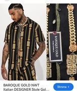 Męska koszula wzór Versace M