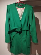 Zara sukienka marynarka z paskiem s