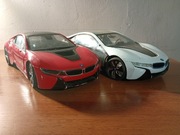 BMW i8 białe i czerwone (B86)