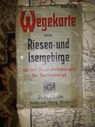 STARA MAPA JELENIA GÓRA - KAMIENNA GÓRA -LUBAŃ