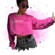 Bluza damska Lamanuel ombre Fuksja