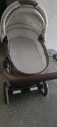 wózek 2w1 baby design, gondola plus spacerówka stan bardzo dobry