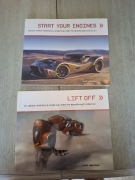 Artbook lift off & start your engine