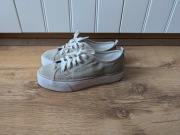 Mango beżowe trampki na małej koturnie 39 bdb+