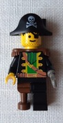 LEGO Figurka pi055 Kapitan Pirates Pirat jednooki
