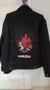 Kurtka jeansowa w stylu Cyberpunk - Custom - rozmiar S