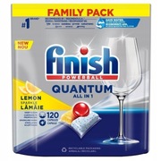 Finish Quantum kapsułki do zmywarki 120 szt lemon