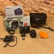 Aparat Canon eos 1300D +EF-S 18-55mm f 3.5-5.6 III