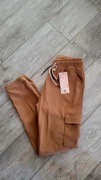 FYV spodnie dresowe z kieszeniami L/XL bojówki 