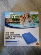 CRIVIT Plandeka na basen Przykrycie ochronne na basen PROSTOKĄT 228 x 159