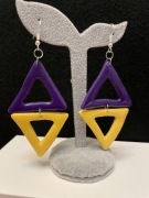 kolczyki ręcznie robione masa fimo