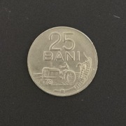 Moneta Rumunia 25 bani 1966