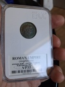 Rzym Coonstantius I Chlorus - bronze post-reform radiate