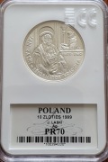 10 zł. Jan Łaski 1999  Gcn pr70