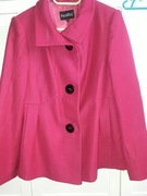 kurtka płaszczyk róż fiolet r 40 L