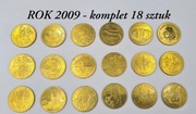 2zł z roku 2009 - komplet 18 monet 