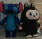 Maskotka imprezowa labubu lafufu lub stitch 190cm