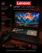 Laptop Lenovo bez klawiatury