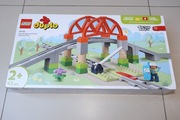 Klocki LEGO DUPLO 10426 Most i tory kolejowe zestaw rozszerzający NOWE