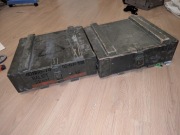 Skrzynki wojskowe na amunicję do granatników 