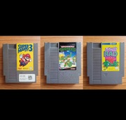 3 GRY NES NTSC Super Mario Bros 3 Teenage Mutant Ninja Turtles Totally Rad