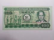 Mozambik 100 meticais AA0005027 1980 IDEAŁ 