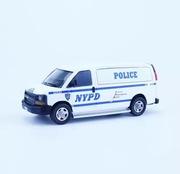 NYPD Chevrolet Express 1/64 - NOWY !