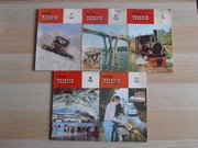 Młody Technik 5 numerów: 1,2,6,8,11/1983