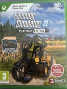 Gra do Xbox one farming simulator 22 platinum edytion