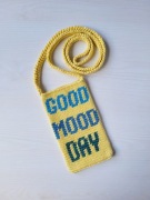 Torebka na telefon. Saszetka. Etui. Handmade. Rękodzieło.Uchwyt na telefon.
