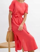 SUKIENKA MIDI RÓŻOWA