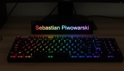 DEKORACJA LED RGB na biurko  "Twoje imię w świetle"  NA PREZENT!