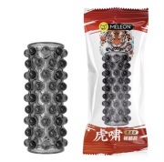 Przedłużacz rękawa Elastyczny pierścień punktowy G z koralikami dla mężcz