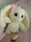 Królik z długimi uszami 