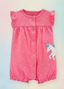 Rampers w jednorożca roz  9 mies