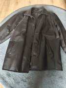 Męska kurtka skórzana czarna skóra XL/XXL
