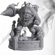 Figurka druk 3D żywica " Bioshock - F139 "- 120 mm