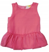 LEFTIES t-shirt tunika koszulka baskinka róż 140 cm 9-10 lat