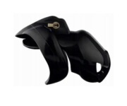 MAŁY CZARNY PAS CNOTY CHASTITY CAGE 4 ORINGI 