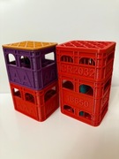 Skrzynka organizer na baterie, ogniwa AA, AAA, 9V, CR, LR, 18650, 21700