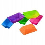 Foremki do muffinek silikonowe 6 szt