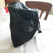 Maska ze skóry BDSM