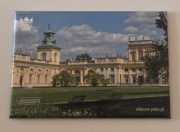 Magnes na lodówkę WILANÓW Pałac Królewski Warszawa Zamek Syrenka(1K)