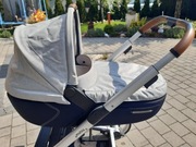 Gondola Mutsy i2 pure fog i kosz pod wózek 